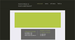 Desktop Screenshot of papaspizza.com.au