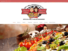 Tablet Screenshot of papaspizza.ca